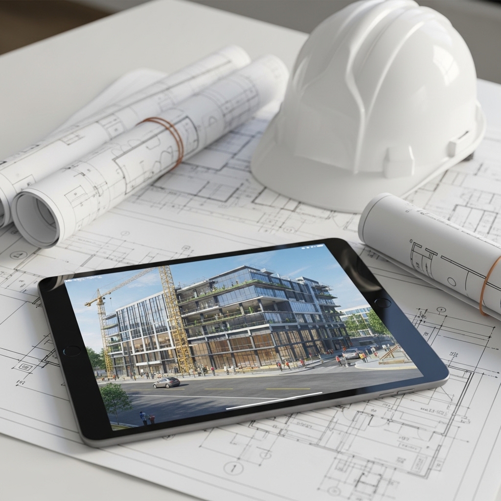 The Spotswood Development - Commercial construction project in Eutaw, Alabama showing construction phases and professional project management